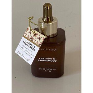 Sand + Fog Eau De Parfum Oil 1.7 fl oz COCONUT SANDALWOOD Musk Vanilla Pineapple